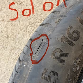 Continental Opel Corsa Sıfır Araçta Fabrikasyon Lastik Yarığı Ve Mağduriyet