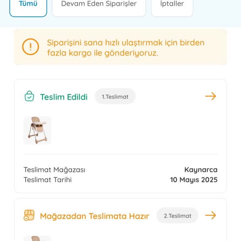 Ebebek'ten Alınan Mama Sandalyesi Siparişinde İade Sorunu Ve İlgisizlik