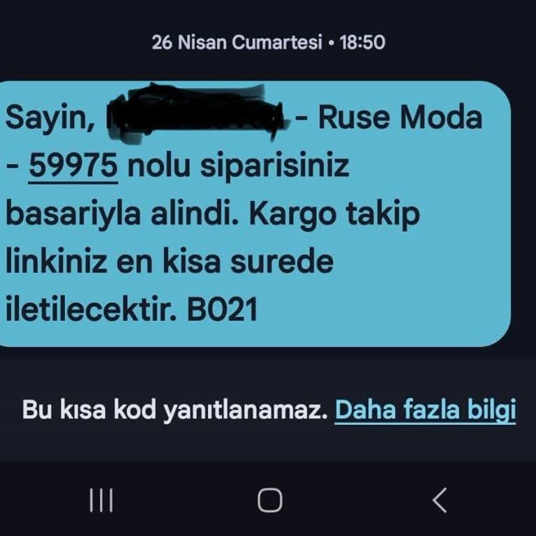 Sipariş Verilen Elbisenin Teslim Edilmemesi Ve İade Talebi