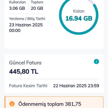 Taahhütlü Tarifede Yüksek Fatura Ve Fiyat Anlaşmazlığı