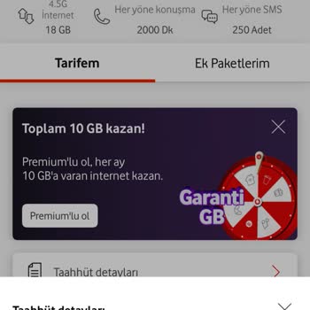 Taahhütlü Fiyat Sözünü Tutmayan Vodafone'dan Yüksek Fatura Şoku Ve Aldatıcı Kampanya
