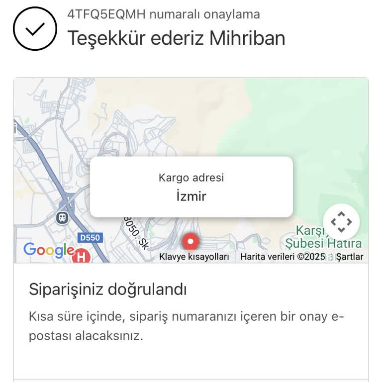 Sipariş İptali Ve Para İadesi Talebime Acil Dönüş Bekliyorum