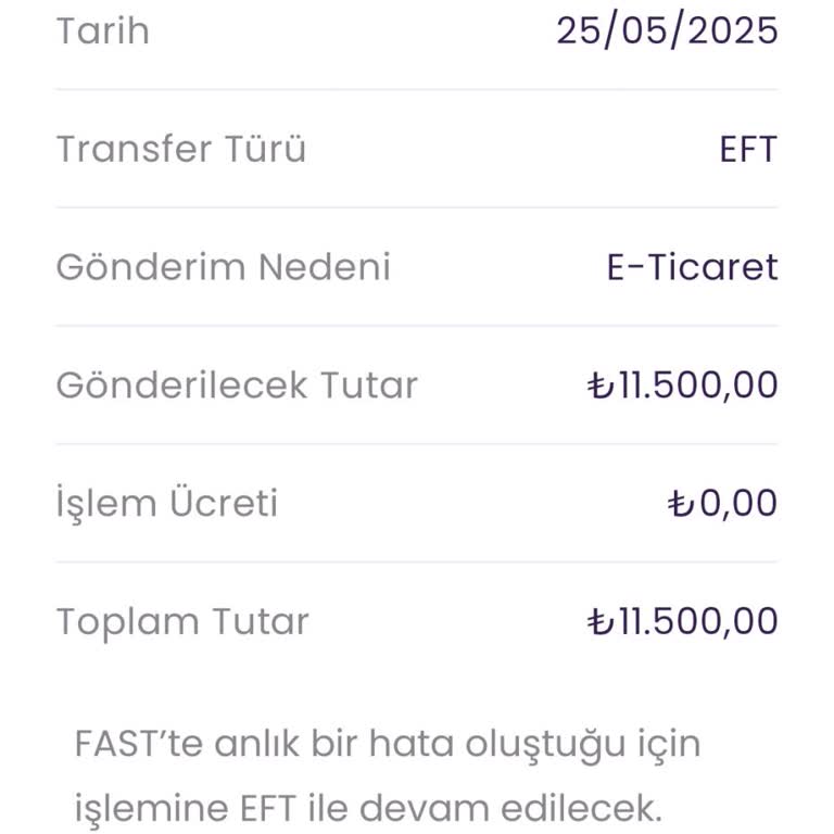 Morpara'da FAST Ve Kart İşlemleriyle İlgili Süreç Sorunları