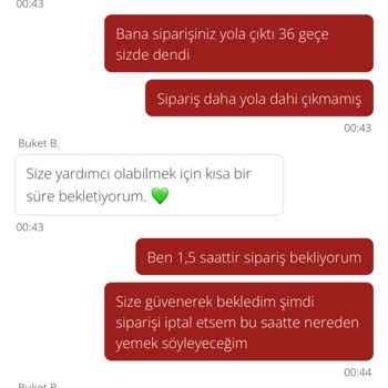 Siparişimin İzinsiz İptal Edilmesi Ve Uzun Bekleme Süresi