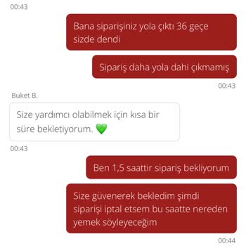 Siparişimin İzinsiz İptal Edilmesi Ve Uzun Bekleme Süresi