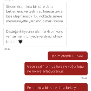 Siparişimin İzinsiz İptal Edilmesi Ve Uzun Bekleme Süresi