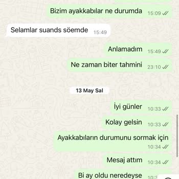 Ürünlerim Teslim Edilmiyor, Bilgi Verilmiyor