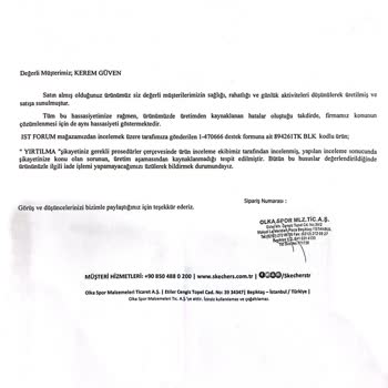 Ayakkabıdaki Üretim Hatası Ve İade Sürecinde Yaşanan Mağduriyet