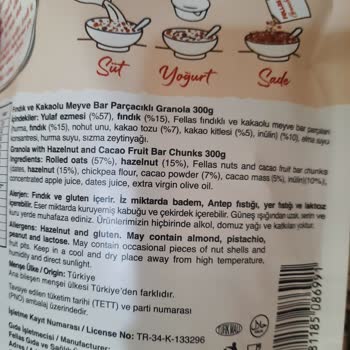 Fellas Ürününde Bozulmuş Fındıkla Karşılaştım, Güvenim Sarsıldı