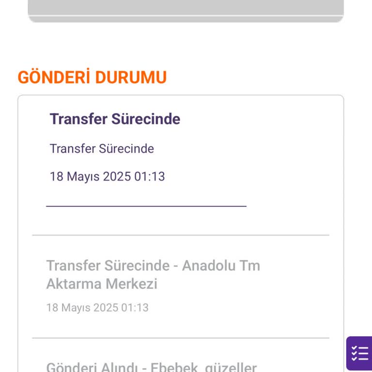 Bebek Ürünlerim Günlerdir Kargoda Kayıp Bilgi Verilmiyor