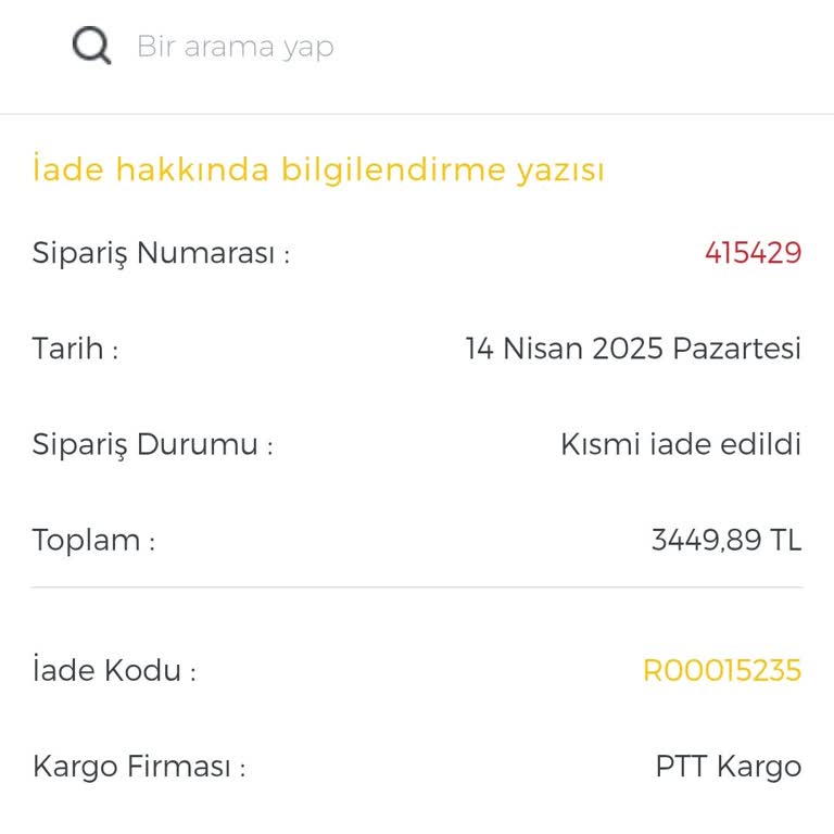 Loft Online Mağazası İade Ücretimi 40 Gündür Yatırmıyor