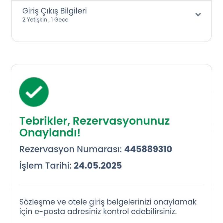 Rezervasyon İptalinde İletişim Sorunu Ve İade Mağduriyeti