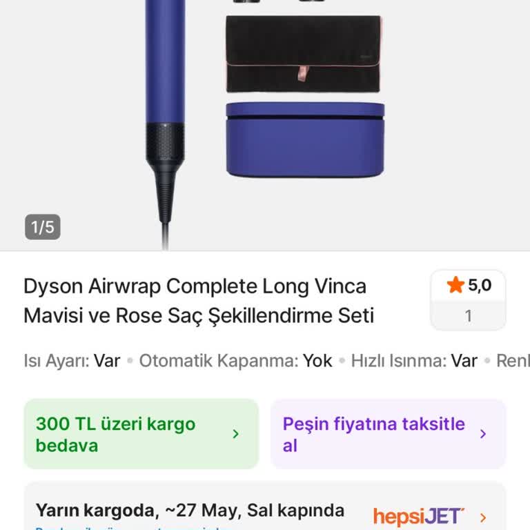 Hepsiburada Üzerinden Aldığım Dyson Airwrap Sahte Çıktı Güvenim Sarsıldı