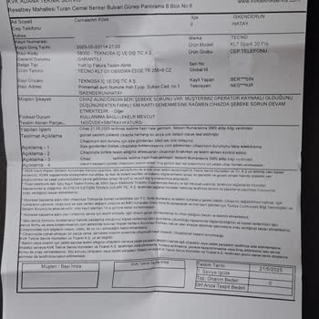 Satın Aldığım Tecno Spark 30 Pro Sürekli Hat Sorunu Yaşıyor, Çözüm Bulunamıyor