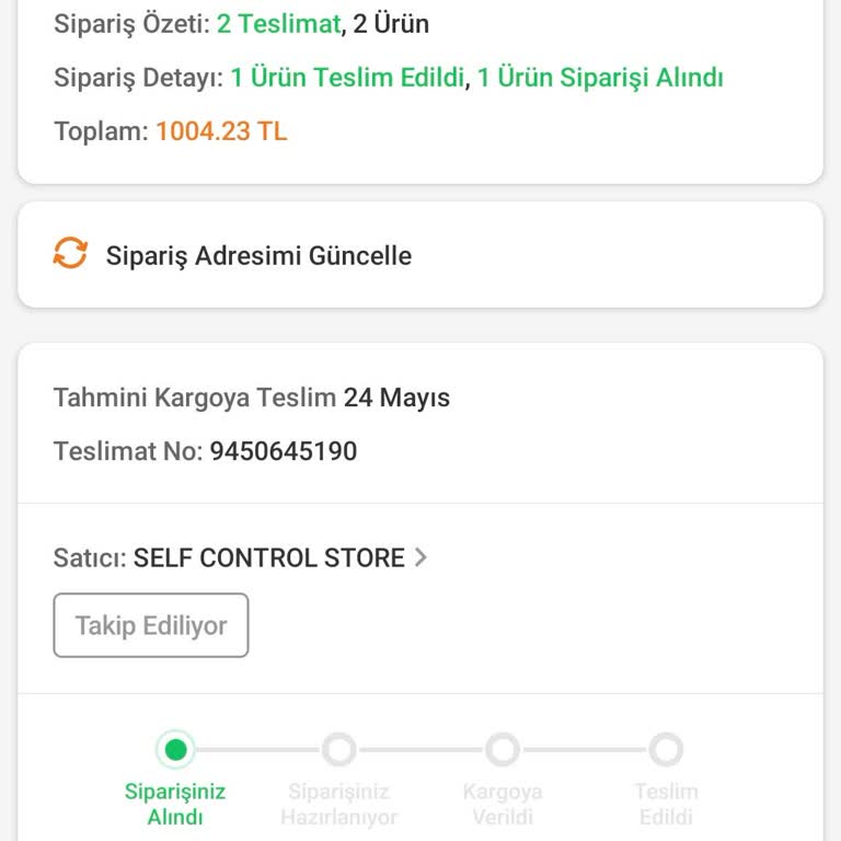 Siparişimin Kargoya Verilmemesi Ve Taahhüt İhlali