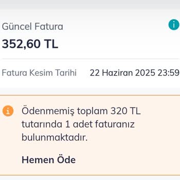 Tarife Değişikliği Sonrası Beklenenden Yüksek Fatura