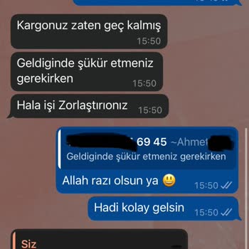 Kargo Teslimatında İletişim Sorunu Ve Kişisel Bilgilerimin Güvenliği Hakkında Endişe