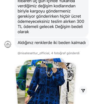 Değişim Ücretinde Sürpriz Fark Ve İlgisiz Müşteri Hizmeti