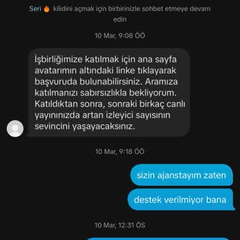 Sunshine_TR Ajansından Çıkış Talebim Reddediliyor Mağdur Ediliyorum