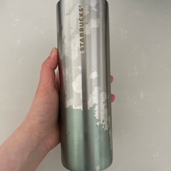 Starbucks Termosun Boyası Bulaşık Makinesinde Soyuldu