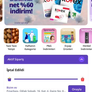 Siparişim Geç Geldi, İptal Edildi Ve Verilen Kupon Da İşe Yaramıyor