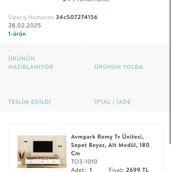 Kırık Ürün, İade Yapılmayan Ücret Ve Sürekli Oyalama
