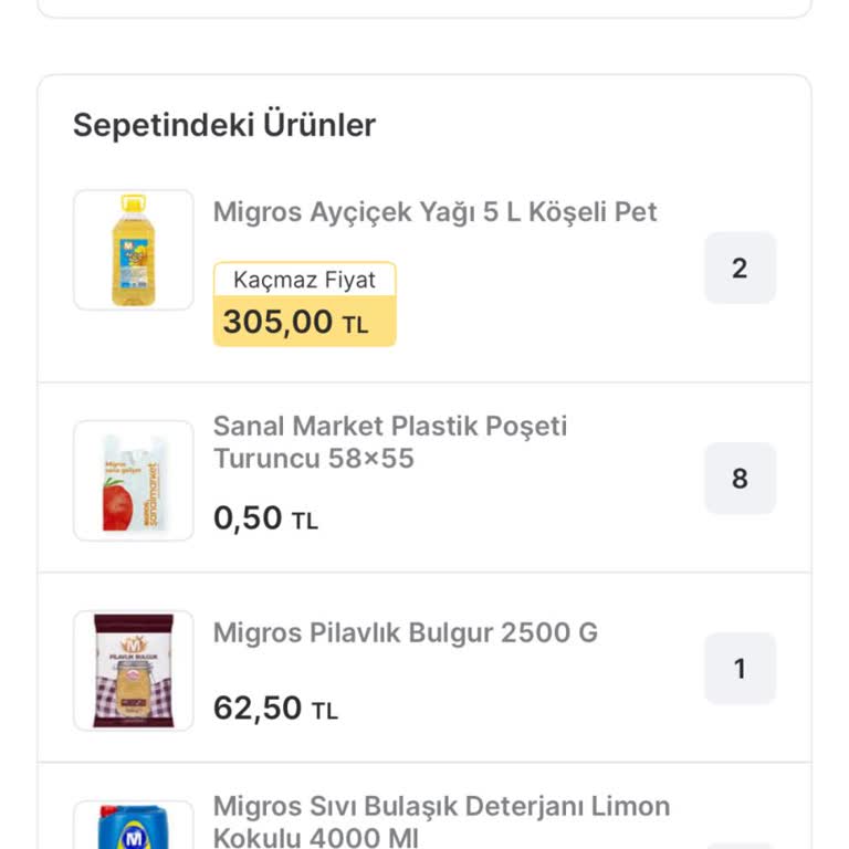 Migros İndirimiyle Oyaladı, Siparişi Keyfi İptal Etti!
