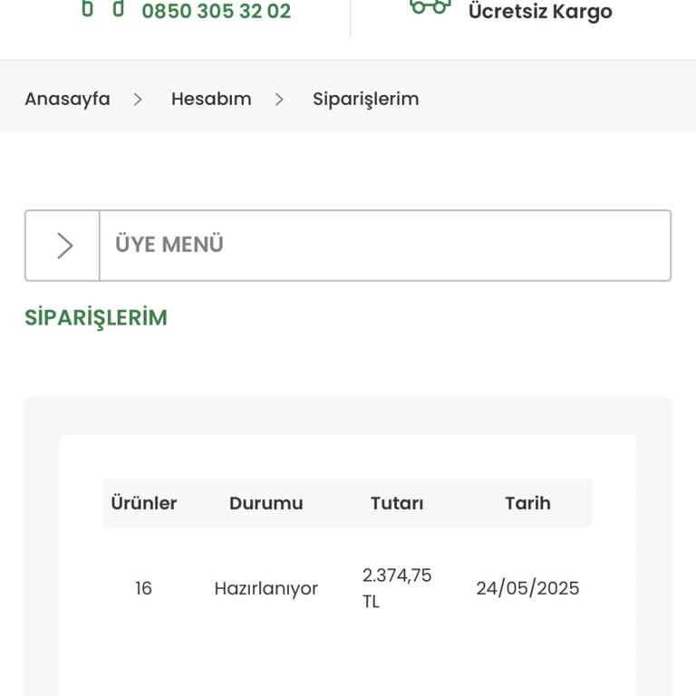 Teslim Edilmeyen Sipariş Ve Yetersiz Müşteri Hizmeti Nedeniyle Mağduriyet