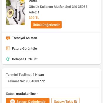 Kısa Sürede Deforme Olan Bıçak İçin Yardım Talebi