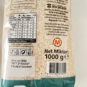 Migros'tan Alınan Pirinçte Canlı Böcek Sorunu Ve Denetimsizlik!