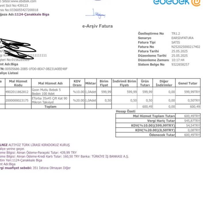 Kampanya Bilgilendirilmemesi Ve Haksız Poşet Ücreti Mağduriyeti