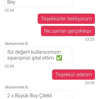Yemek Sepeti'nden İade Edilmeyen 150 TL Ve İletişim Sorunu