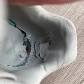 Puma Ayakkabı Taban Topuk Kısmında Erime
