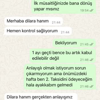 Ayakkabı Siparişim Bir Aydır Teslim Edilmedi, İletişim Yetersiz