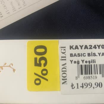 Yanıltıcı Etiket Ve İndirim Uygulamasıyla Mağduriyet