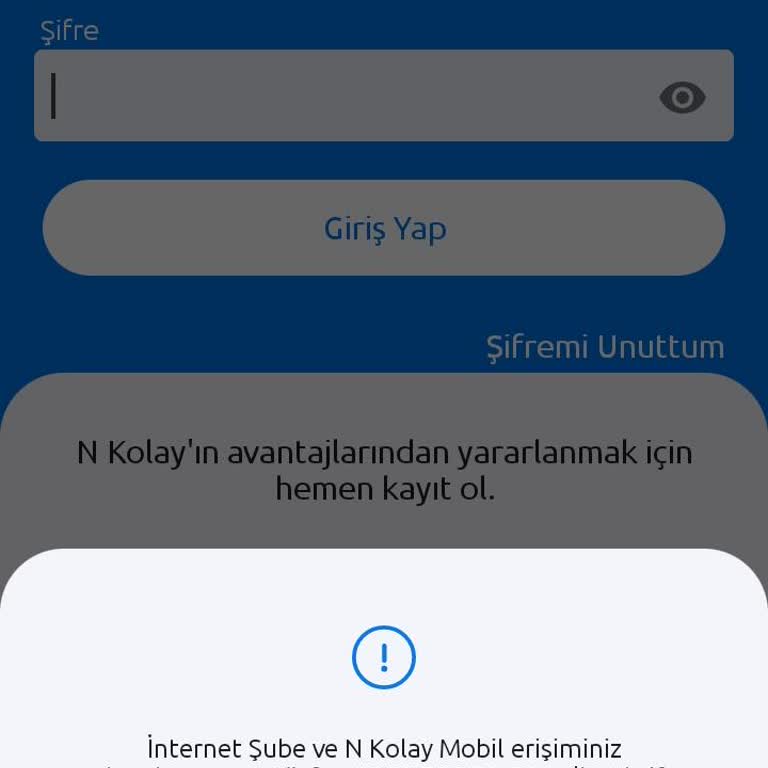 Aktif Bank Hesabıma Anlamadığım Bir Blokaj Kondu Giriş Yapamıyorum