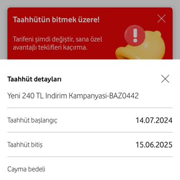 Vodafone 6 GB İnternet Paketi Hızla Bitiyor Yüksek Ücret Ödüyorum!