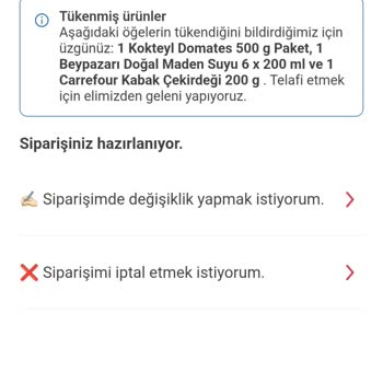 Siparişim Saatlerce Gecikti, Telafi Sunulmadı