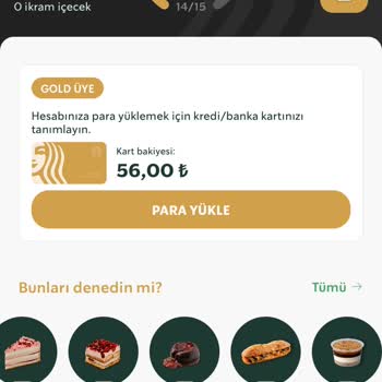 Starbucks Kampanya Yıldızları Ve Gold Üyelik Avantajları Eksikliği