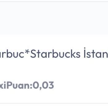 Starbucks Kampanya Yıldızları Ve Gold Üyelik Avantajları Eksikliği