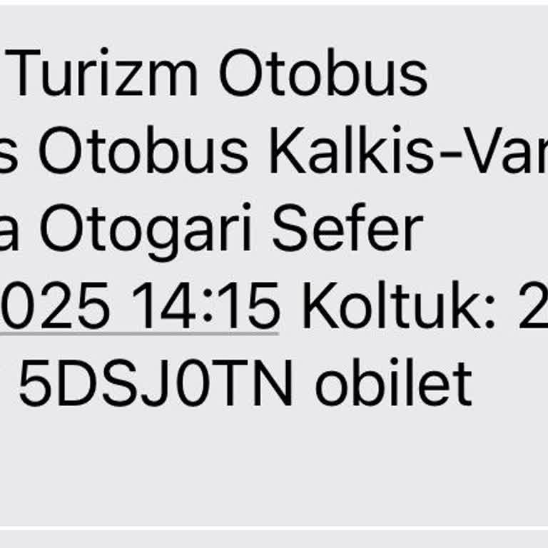 Otobüs Gecikmesi Ve Kaba Personel Deneyimi