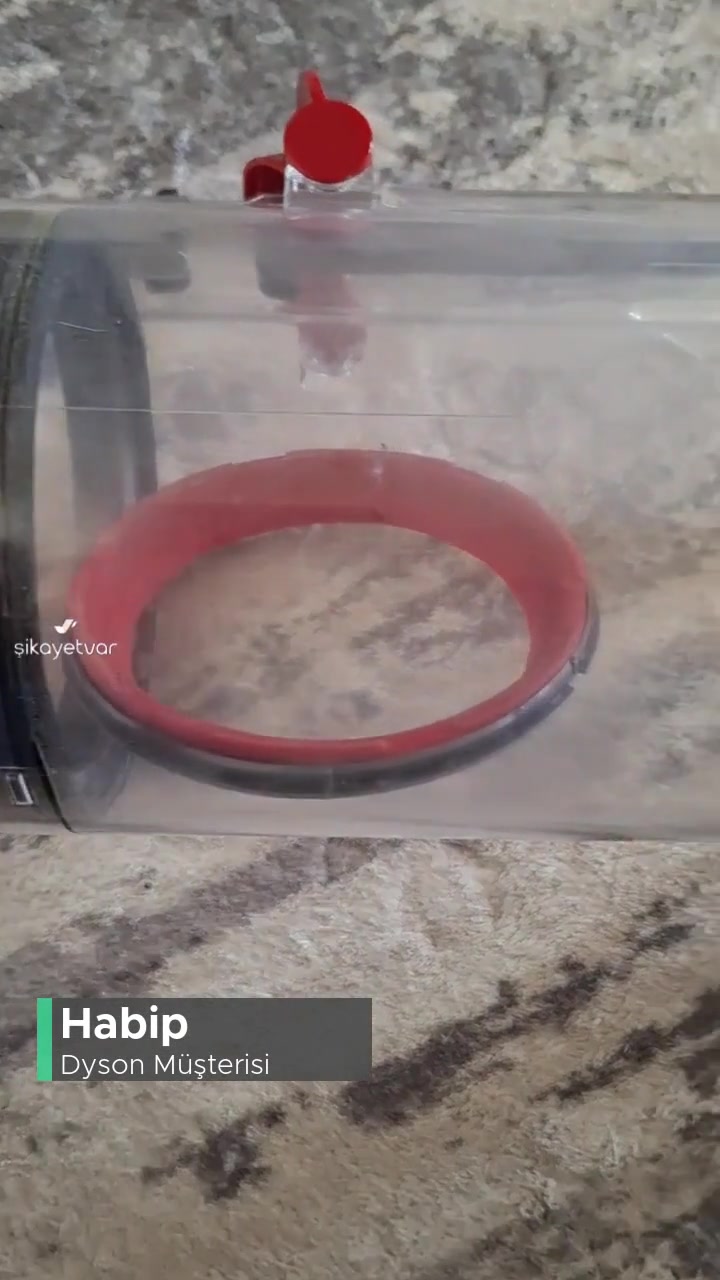 Dyson Çöp Haznesindeki Kırmızı Halka Takılmıyor! videonun kapak resmi