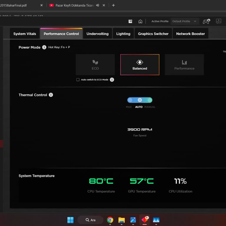 Yeni Alınan HP Victus Laptopta Aşırı Isınma Ve Fan Sesi Sorunu