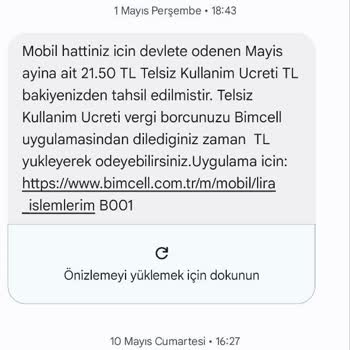 Numara Taşıma Sonrası Hatalı Telsiz Kullanım Ücreti Borcu Ve Müşteri Hizmetlerine Ulaşılamıyor