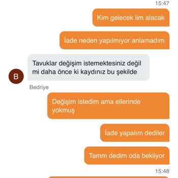 Migros Sanal Marketten Gelen Son Kullanım Tarihi Yakın Ve Kokmuş Tavuk Etleri İçin Çözüm Bulunmadı