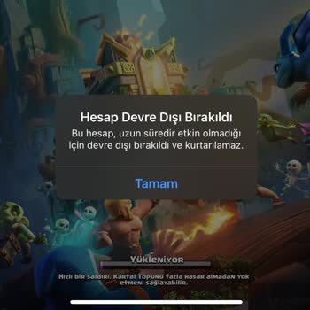 Hesabımda Takılı Kaldım, Giriş Yapamıyorum