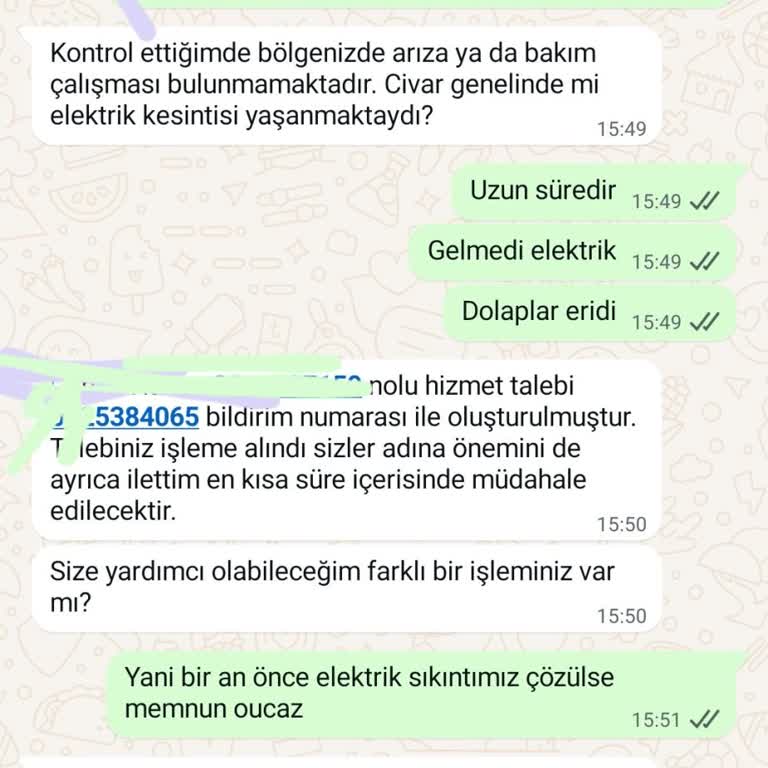 Sinop Dikmen'de Sürekli Elektrik Kesintileri Ve Çözüm Eksikliği