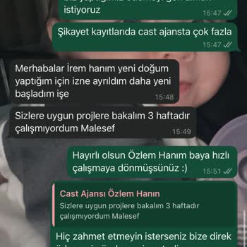 Cast Ajansına Yapılan Ödeme Sonrası İletişimsizlik Ve Para İadesi Sorunu
