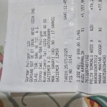 Aldığım Kuzu Kavurmanın Altı Tamamen Yağ Çıktı