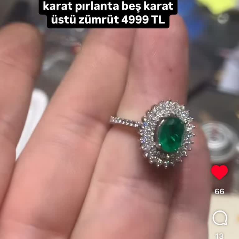 Alen Pırlanta Elmas Tasarım Yüzüğü Göndermiyor